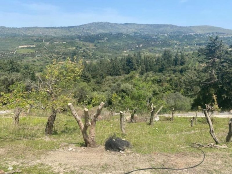 Vryses Chania Grundstück mit Meerblick in Hampatha, Vryses, Apokoronas Grundstück kaufen